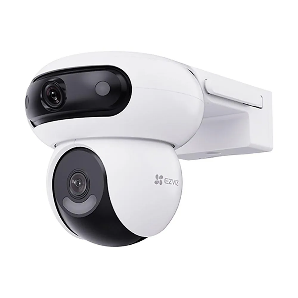 EZVIZ H90 - DOMO PT EXTERIOR DOBLE LENTE - DOBLE ROTACIÓN - Cámara IP mini PT 8MP (4MP+4MP) 