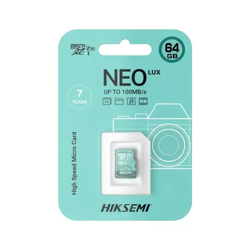 [M-Wir] MICRO SD-HC   64GB NEO LUX - Especial para videovigilancia