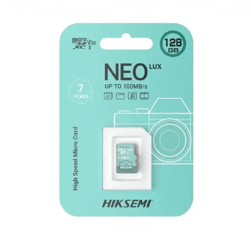 [M-Wir] MICRO SD-HC 128GB NEO LUX - Especial para videovigilancia 
