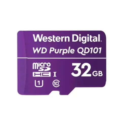 [M-Wir] MICRO SD-HC PÚRPURA 32GB 500 USOS  - Especial para videovigilancia 