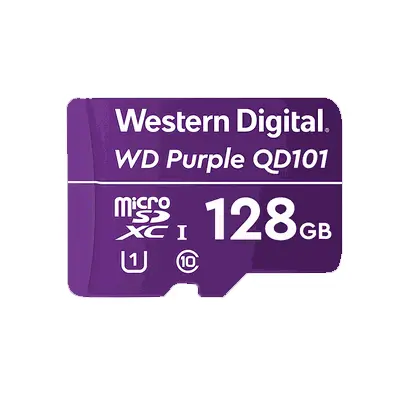 [M-Wir] MICRO SD-HC PÚRPURA 128GB 500 USOS  - Especial para videovigilancia 